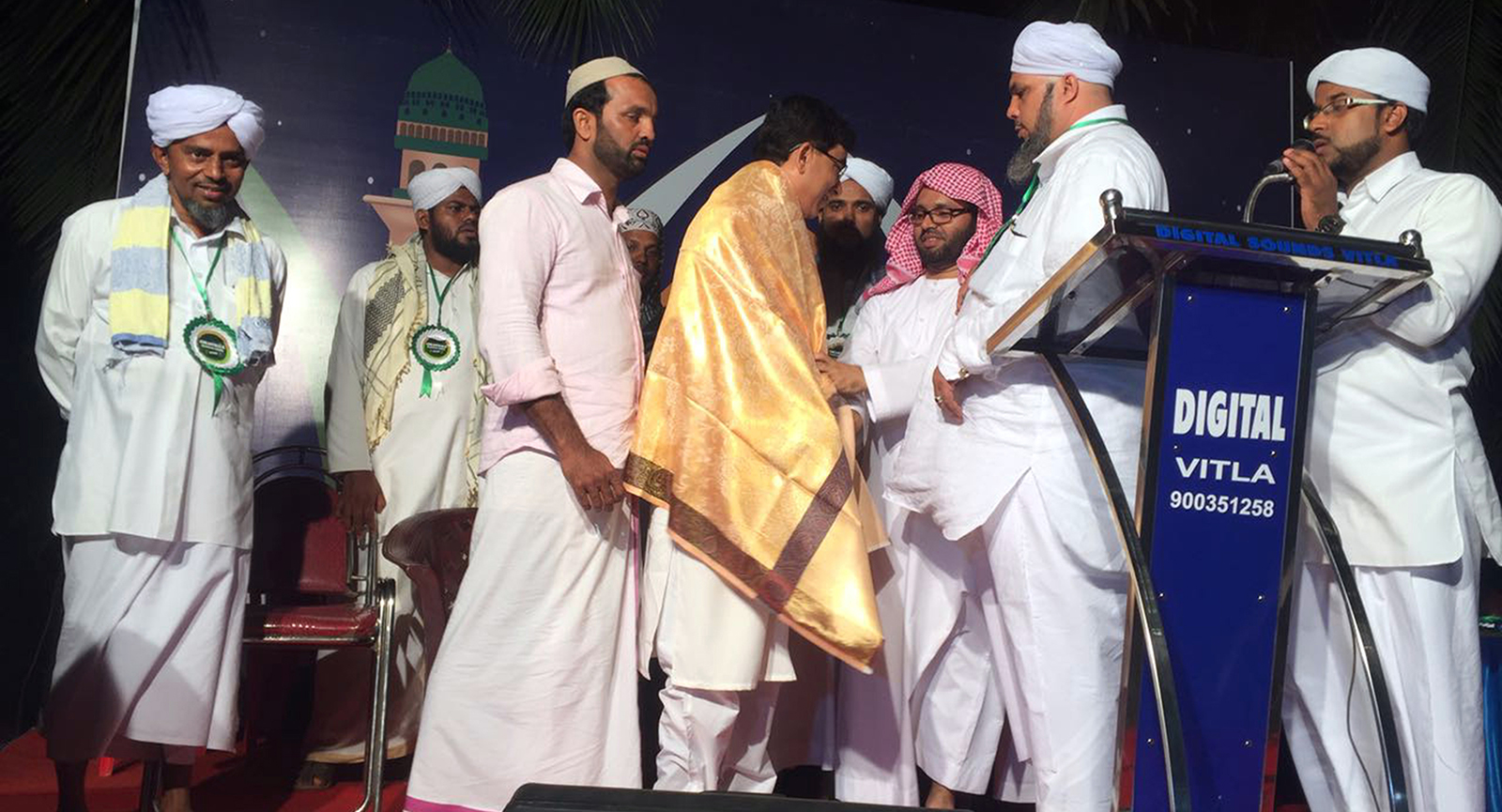 ಸಿಎ ಅಬ್ದುಲ್ಲ ಮಾದುಮೂಲೆ ಅವರಿಗೆ ಸನ್ಮಾನ